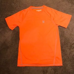 Orange Spyder Athletic T-Shirt